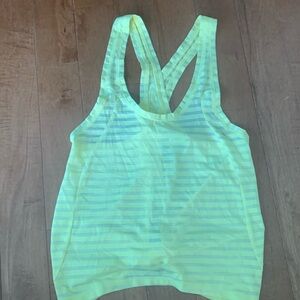 Zyia tank top. Size XS. Yellow